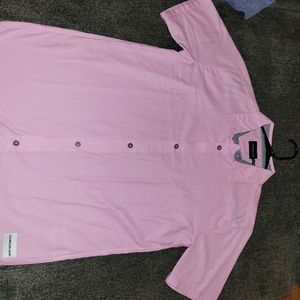 Boys Calvin Klein Short Sleeve Button Down Shirt, Size YXL (18/20)